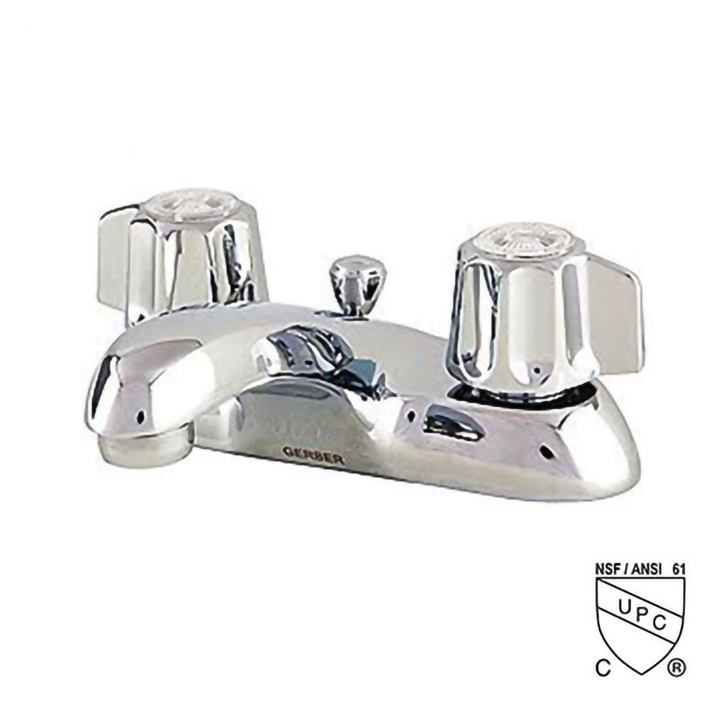 4 Center Set W Popup Gerber Parts Bathroom Faucet Granite